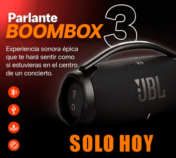 JBL BOOMBOX 3 | ¡POTENCIA Y SONIDO IMBATIBLES!
